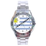 Uruguay Stainless Steel Analogue Men’s Watch
