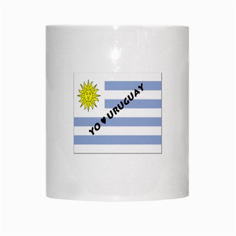 Uruguay White Mug from ArtsNow.com Center