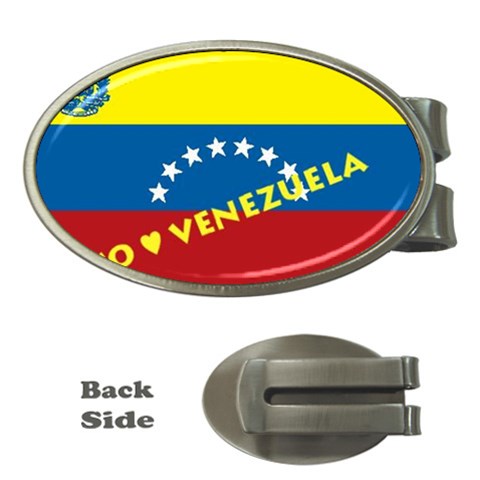 Venezuela Money Clip (Oval) from ArtsNow.com Front