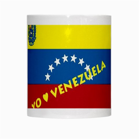Venezuela White Mug from ArtsNow.com Center