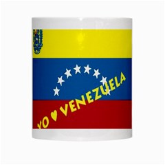 Venezuela White Mug from ArtsNow.com Center