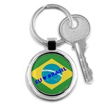 Brasil Key Chain (Round)