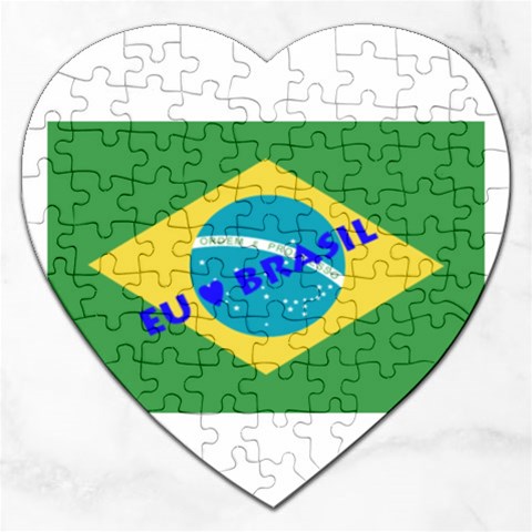 Brasil Jigsaw Puzzle (Heart) from ArtsNow.com Front