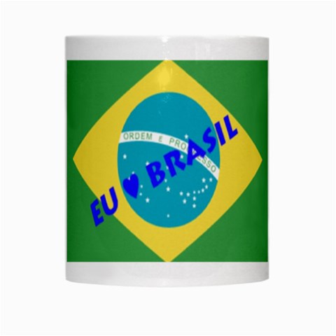 Brasil White Mug from ArtsNow.com Center