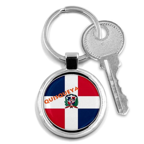 DR_Quisqueya Key Chain (Round) from ArtsNow.com Front