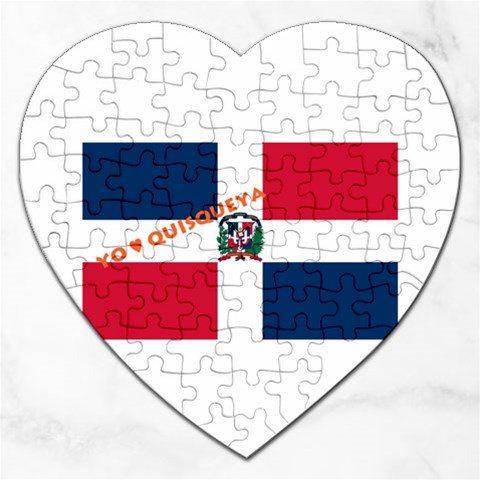 DR_Quisqueya Jigsaw Puzzle (Heart) from ArtsNow.com Front