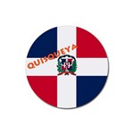 DR_Quisqueya Rubber Round Coaster (4 pack)
