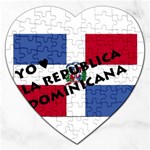 Republica Dominicana Jigsaw Puzzle (Heart)