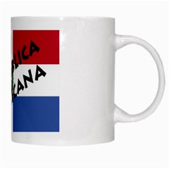 Republica Dominicana White Mug from ArtsNow.com Right