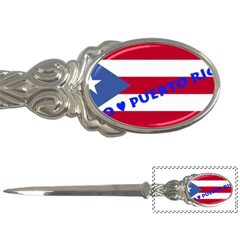 Puerto Rico Letter Opener from ArtsNow.com Front
