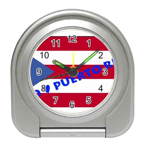 Puerto Rico Travel Alarm Clock from ArtsNow.com Front