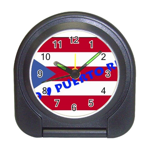 Puerto Rico Travel Alarm Clock from ArtsNow.com Front