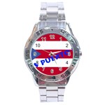 Puerto Rico Stainless Steel Analogue Men’s Watch