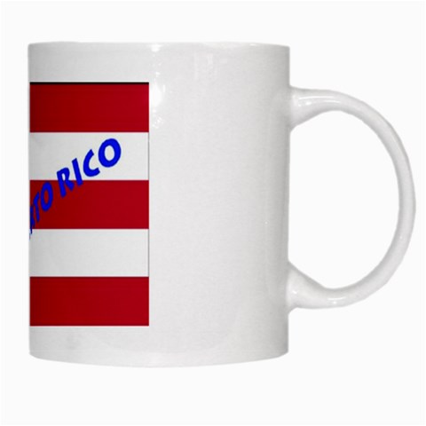 Puerto Rico White Mug from ArtsNow.com Right
