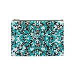 Turquoise Delight Custom Cosmetic Bag (Medium)