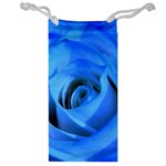 Blue Rose Custom Jewelry Bag