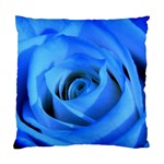 Blue Rose Custom Cushion Case (One Side)