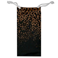 Brown Leopard Custom Jewelry Bag from ArtsNow.com Front