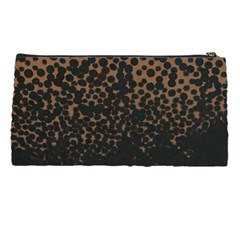 Brown Leopard Custom Pencil Case from ArtsNow.com Back