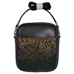 Brown Leopard Custom Girls Sling Bag