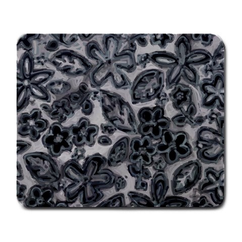 Gray Paisley Custom Large Mousepad from ArtsNow.com Front