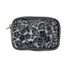 Gray Paisley Custom Coin Purse from ArtsNow.com Front