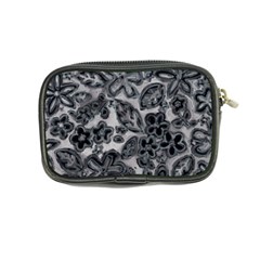 Gray Paisley Custom Coin Purse from ArtsNow.com Back