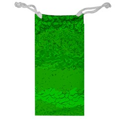 Green Custom Jewelry Bag from ArtsNow.com Front