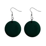 Noble Green Custom 1  Button Earrings