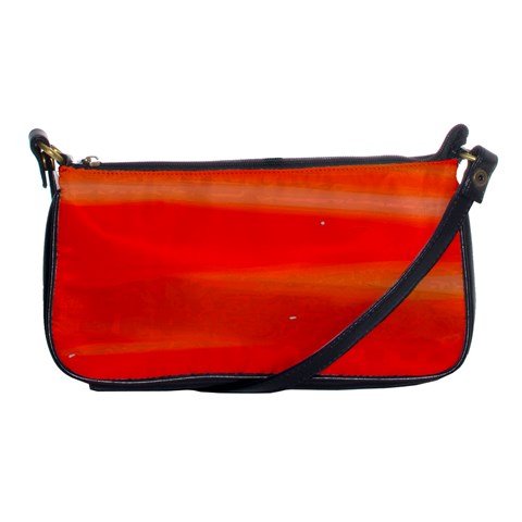 Orange Haze Custom Shoulder Clutch Bag from ArtsNow.com Front