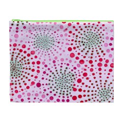 Pink Fireworks Custom Cosmetic Bag (XL) from ArtsNow.com Front