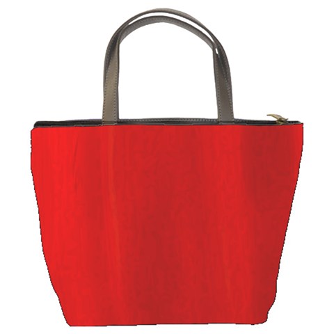 Red Streak Custom Bucket Bag from ArtsNow.com Back