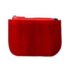 Red Streak Custom Mini Coin Purse from ArtsNow.com Front