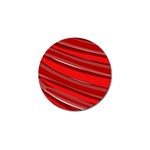 Red Stripe Custom Golf Ball Marker (10 pack)