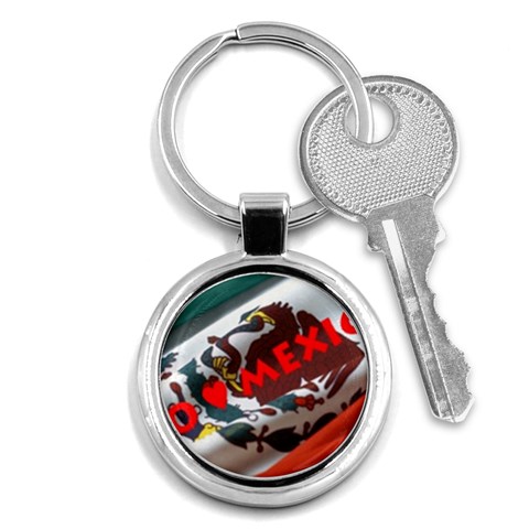 Mexico Key Chain (Round) from ArtsNow.com Front