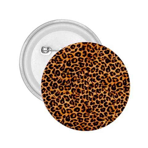 Leopard 2.25  Button from ArtsNow.com Front