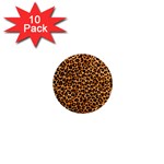 Leopard 1  Mini Magnet (10 pack) 