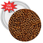 Leopard 3  Button (100 pack)