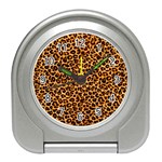 Leopard Travel Alarm Clock