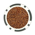 Leopard Poker Chip Card Guard