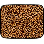 Leopard Mini Fleece Blanket(Two Sides)