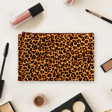 Leopard Cosmetic Bag (Medium) from ArtsNow.com Front