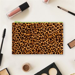 Leopard Cosmetic Bag (Medium) from ArtsNow.com Front
