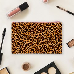 Leopard Cosmetic Bag (Medium) from ArtsNow.com Back