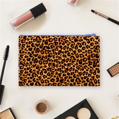 Leopard Cosmetic Bag (Medium) from ArtsNow.com Back
