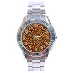 Leopard Stainless Steel Analogue Men’s Watch