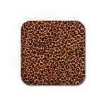 Leopard Rubber Coaster (Square)