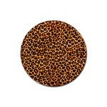 Leopard Rubber Coaster (Round)