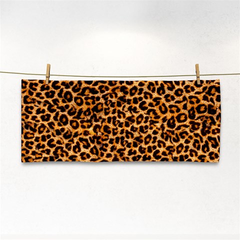 Leopard Hand Towel from ArtsNow.com Front
