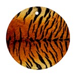 Tiger Round Ornament (Two Sides)